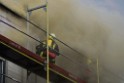 Dachstuhlbrand Koeln Poll Geislarerstr P036